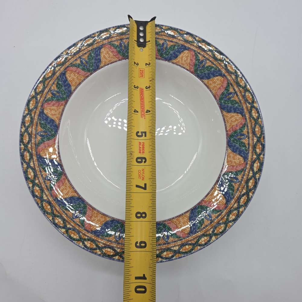 Lot Of 3 Mikasa Sao Paulo Soup Bowls Fine China Ultima+ Super Strong 9.5" HK700 - Picture 10 of 11